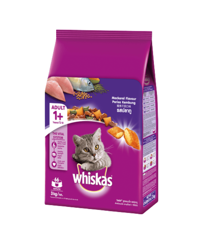 WHISKAS POCKET MACKEREL 3kg &1.2kg - Image 3