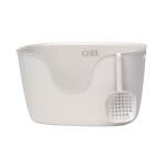 CATIT LOO White Litter Box With Scoop (59x39x34cm)
