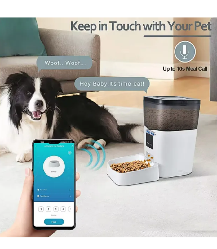 SMART PETS Cubee Smart Automatic Pet Feeder 3L (WIFI Ver) - Image 2