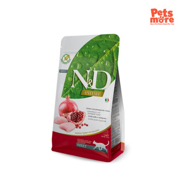 FARMINA N&D Prime Chicken & Pomegranate Adult Cat 5Kg