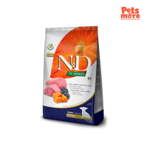 FARMINA N&D Pumpkin Lamb & Blueberry Puppy Mini 2.5Kg