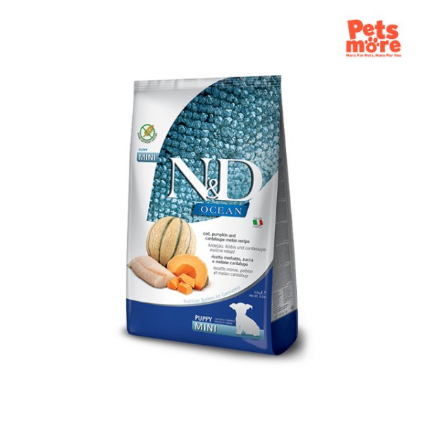 FARMINA N&D Ocean Codfish Pumpkin Cantaloupe Puppy Mini 2.5Kg