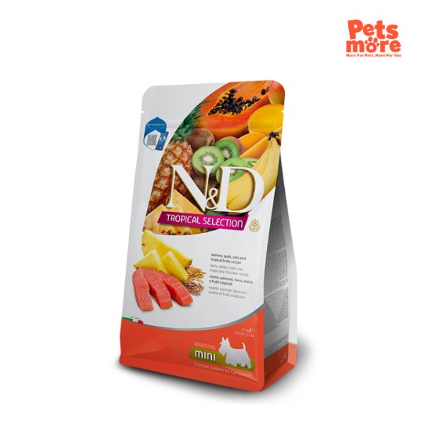 FARMINA N&D Tropical Selection Salmon Adult Dog Mini 1.5Kg