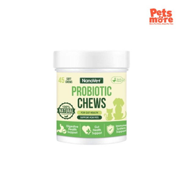 NANOVET Chews Probiotic Bites - 45chew