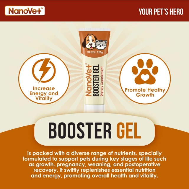 NANOVET Booster Gel 125gm - Image 3