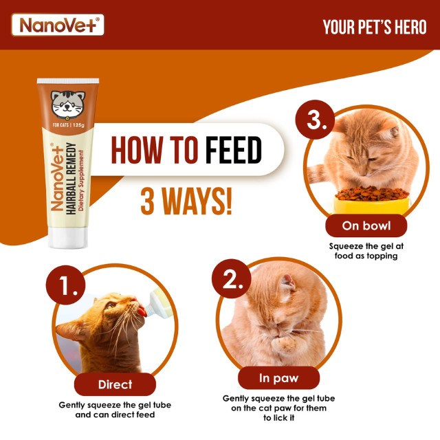 NANOVET Hairball Remedy 125gm - Image 3