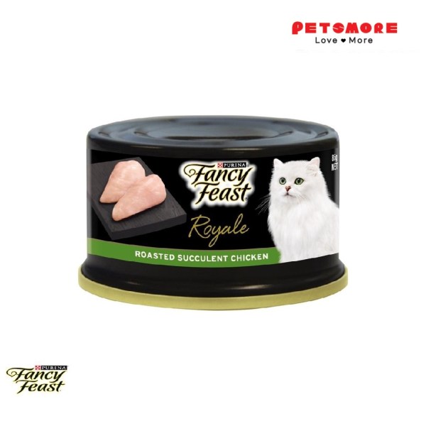 FANCY FEAST Royale Roast Succulent Chicken 85g (24x in carton)/ Pet Food/ Cat Wet Food/ Makanan Kucing