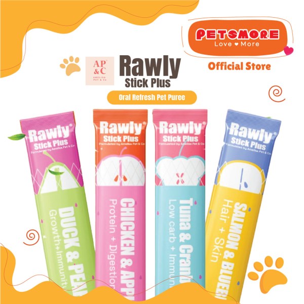 Amelisa Pet & Co. Rawly Stick Plus Put Puree Stick (4x16g) Cat Dog Treats