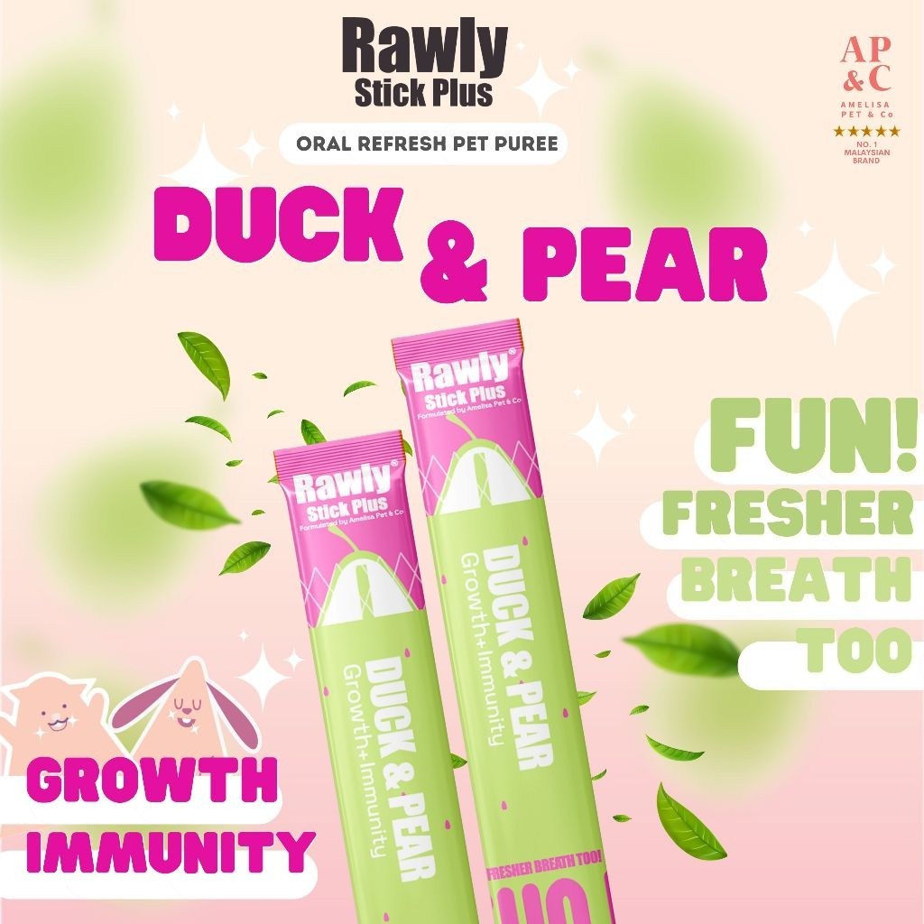 Amelisa Pet & Co. Rawly Stick Plus Put Puree Stick (4x16g) Cat Dog Treats - Image 6