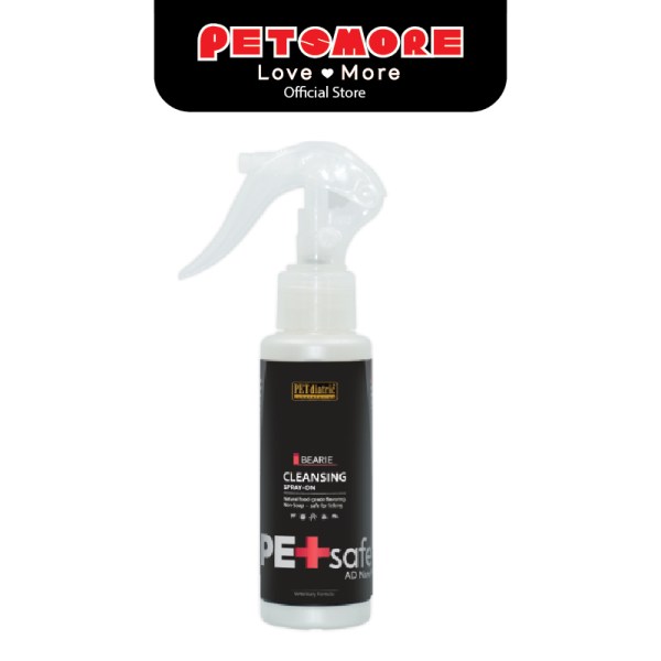 Petdiatric AD Nano Petsafe Spray Bearie Dry Shampoo for Cats & Dogs (100ml)