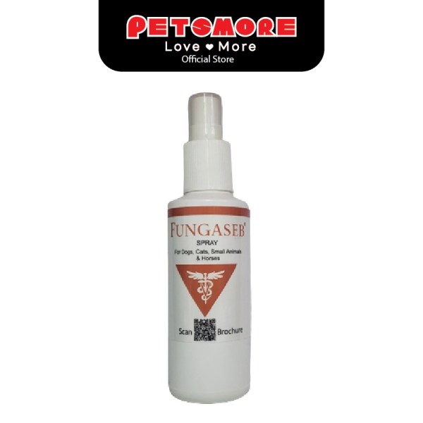 Fungaseb Spray for Dogs & Cats -  Antifungal, Antibacterial and Antimange (150ml)