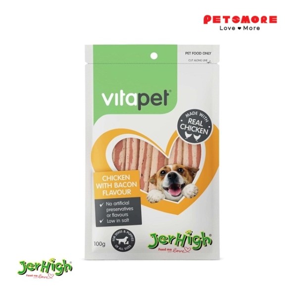 Jerhigh Chicken & Bacon 100g