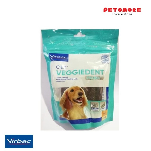 VIRBAC C.E.T Veggiedent Tartar Control Chews (Small Size)