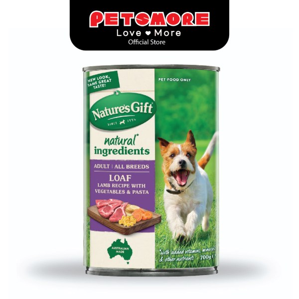 Nature's Gift Lamb, Pasta & Vegetable (700g) Dog Wet Food