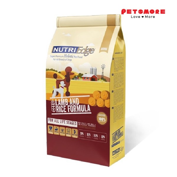 NUTRI EDGE Lamb & Rice Dog Dry Food (3kg)