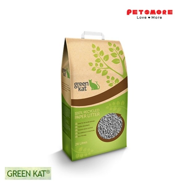 Green Kat Cat Litter - 24L