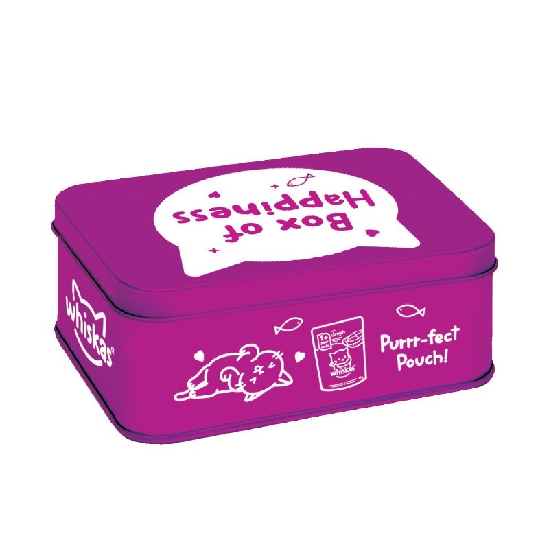 WHISKAS Tasty Mix 70g Promo Pack (Mixed Variety) - 12 pcs with Metal Box - Image 2