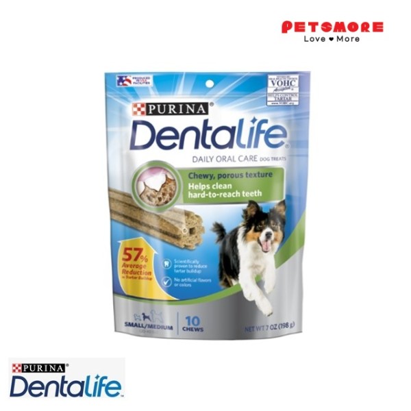 DENTALIFE Oral Care Small / Medium Dog Treats 7oz