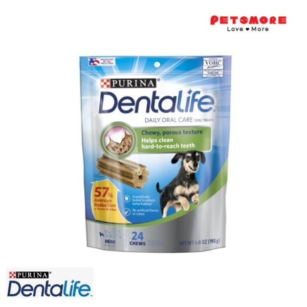 DENTALIFE Oral Care Mini Dog Treats 6.8oz