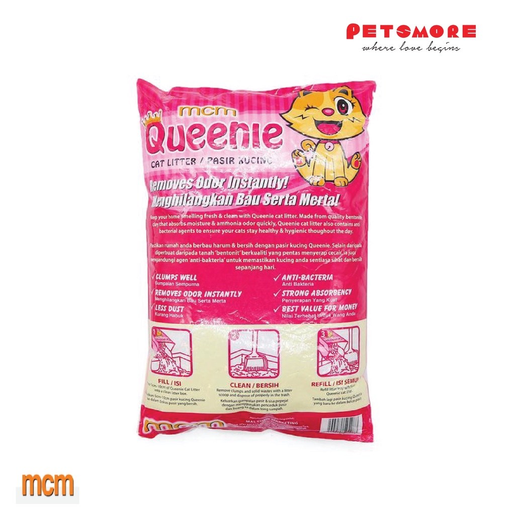 MCM Queenie Cat Litter - Lemon (10L) [Value 3 Pack] / Pasir Kucing - Image 3