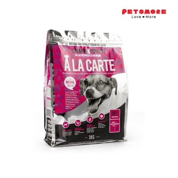 Ala Carte Dog Food Salmon & Potato (3kg)