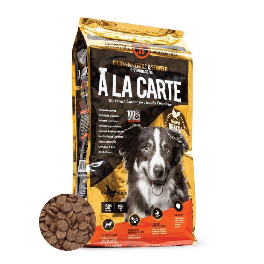 ALA CARTE GF Formula Chicken,Lentils & Seaweed 8kg / Dog Food / Dog Dry Food - Image 2