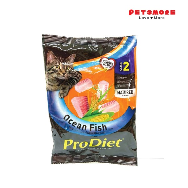 PRODIET Ocean Fish [Topping with Air Dried Apple 60g / Makanan Kucing