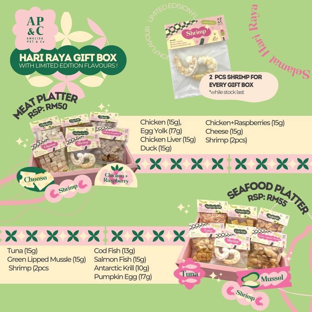 AMELISA PET & Co. Raya Limited Edition Giftbox - Seafood Platter - Image 5
