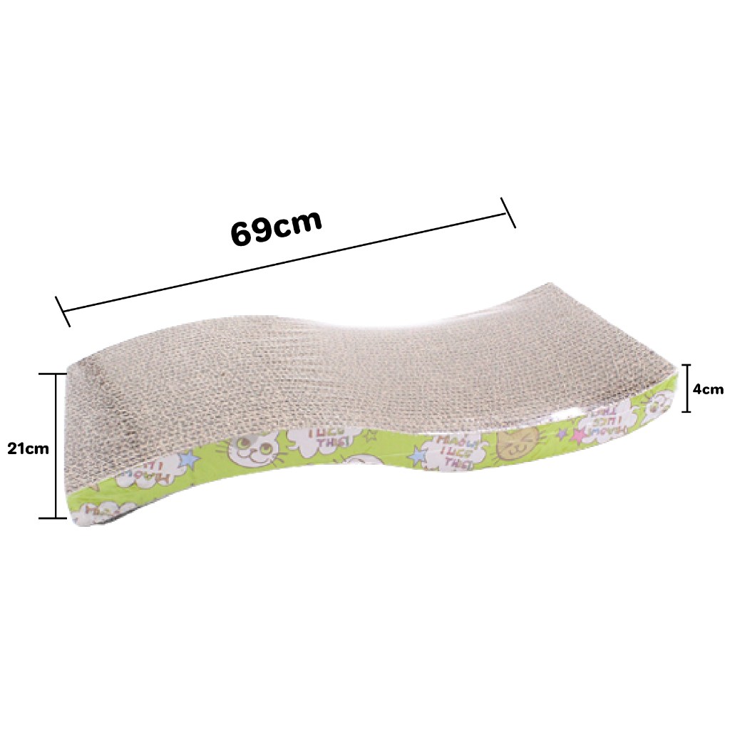 Petido Cat Scratcher Board S Shape - L Size AI004 - Image 2