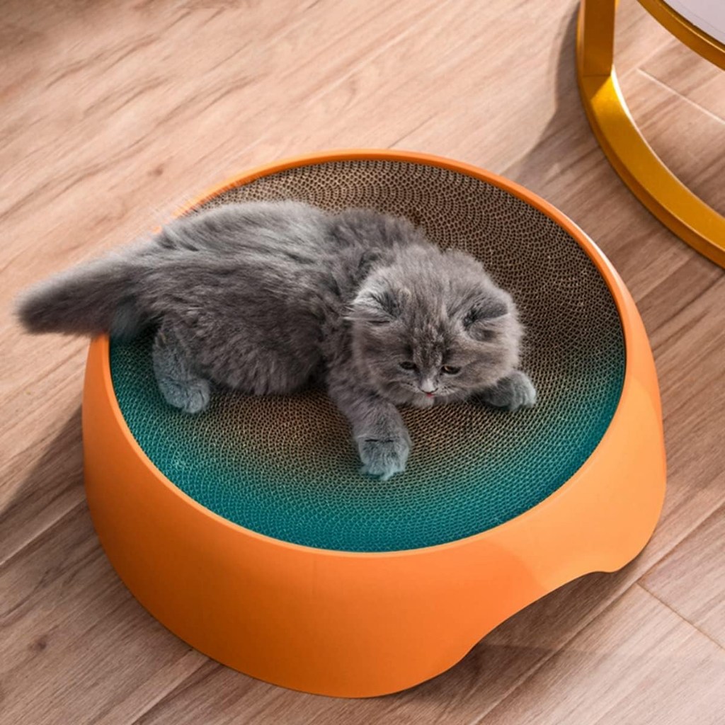 Petido Cat Bed With Scratcher Board 2-In-1 Set AI032 - Image 3