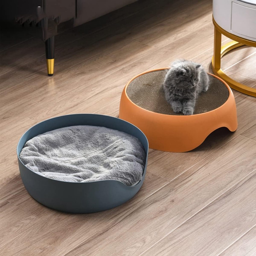 Petido Cat Bed With Scratcher Board 2-In-1 Set AI032 - Image 4