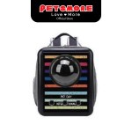 Petido Pet Backpack Square Space Capsule - Black