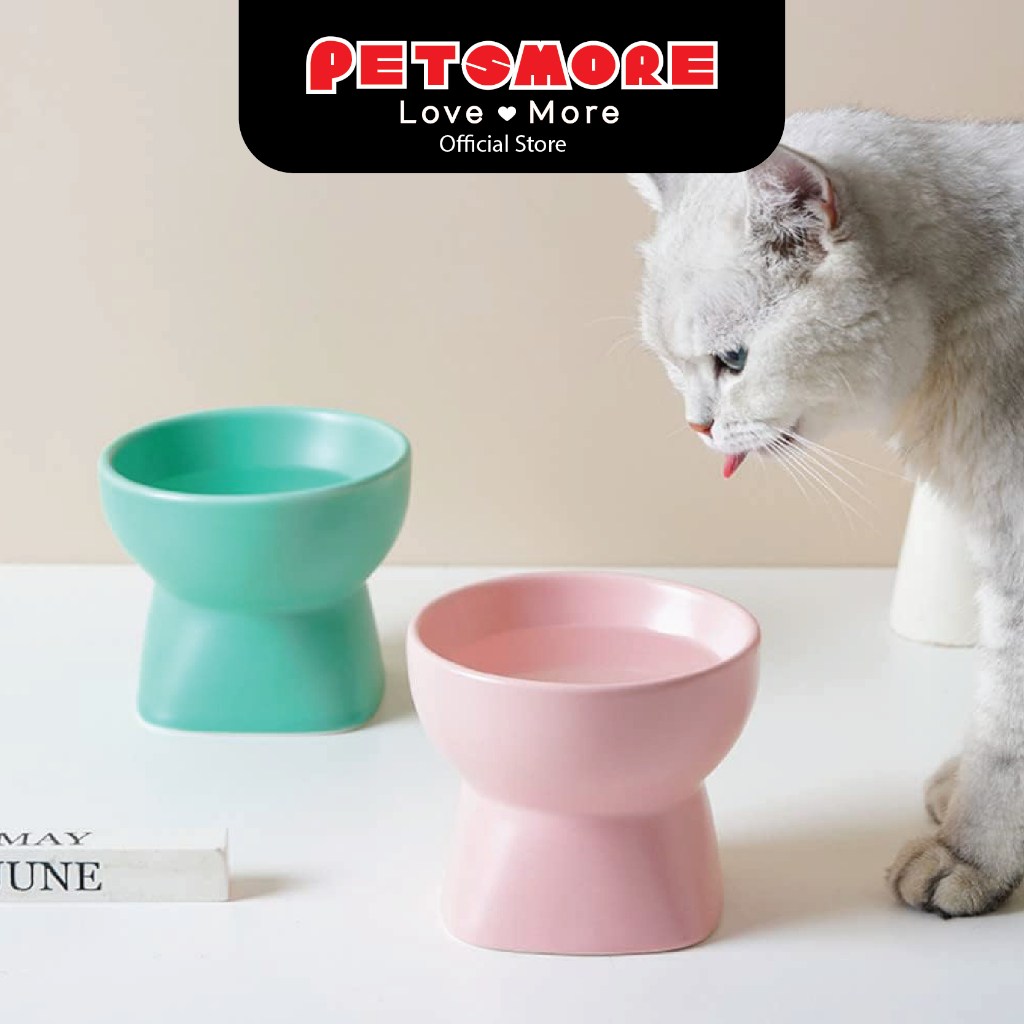 PET-iDO Ceramic Cat Bowl - Random Color (13cm) - Image 3