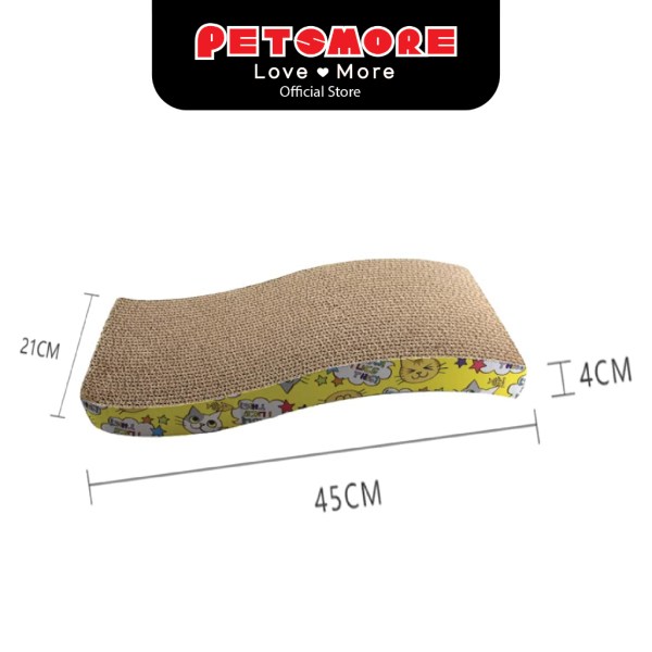 Petido Cat Scratcher Board S Shape - M Size AI004