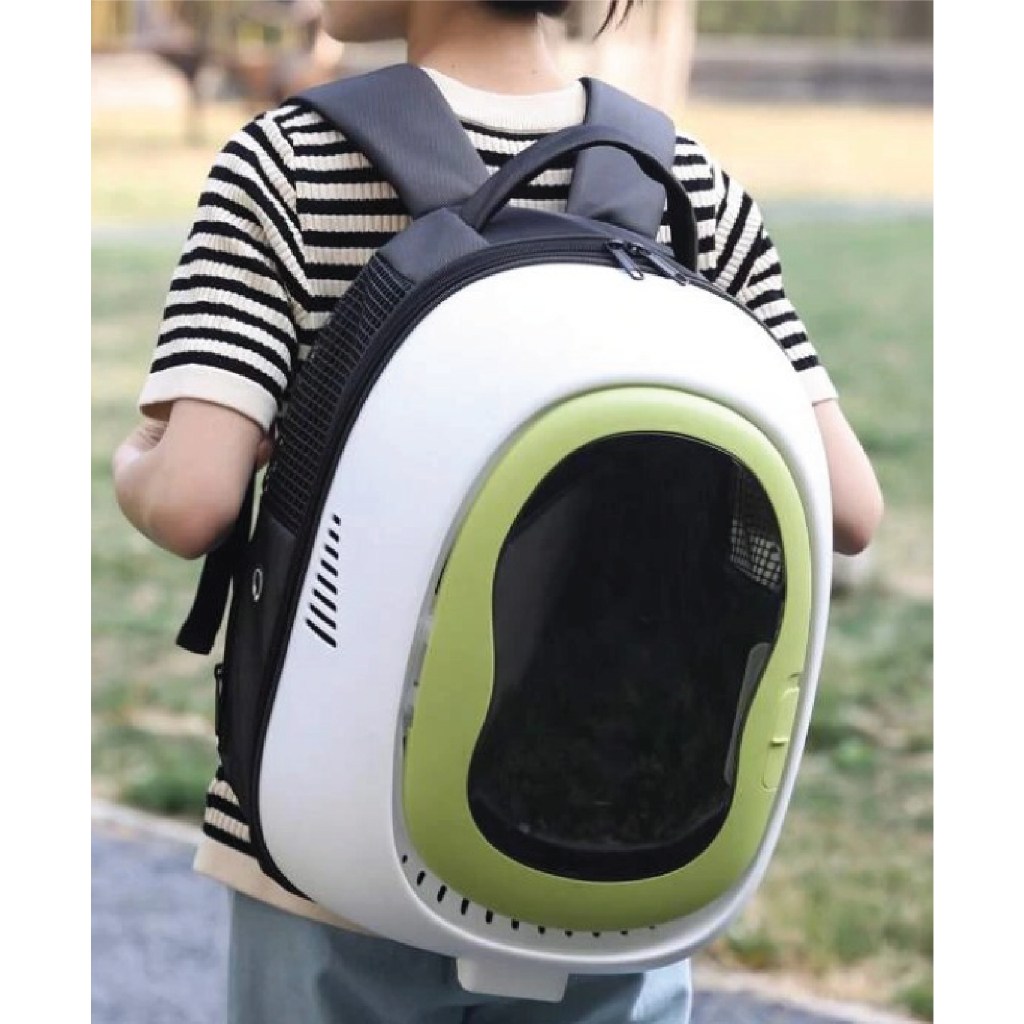 PET-iDO Pet Carrier Front Open Cover for Cats and Small Dogs- Lemon Green - Image 3
