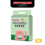 QUEENIE Tofu Cat Litter - Green Tea (6L)