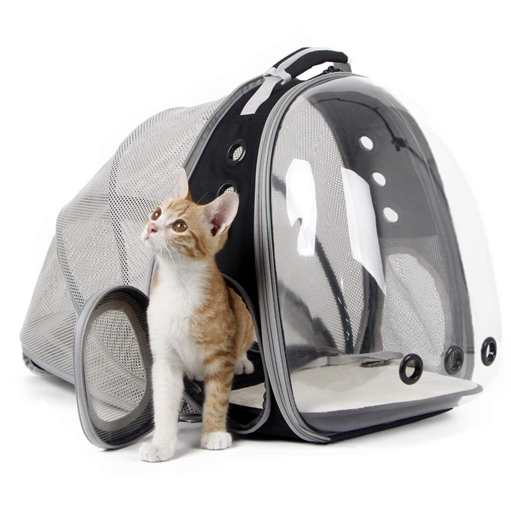 PET-iDO Pet Backpack Expandable Shoulder Space - Random Color - Image 3
