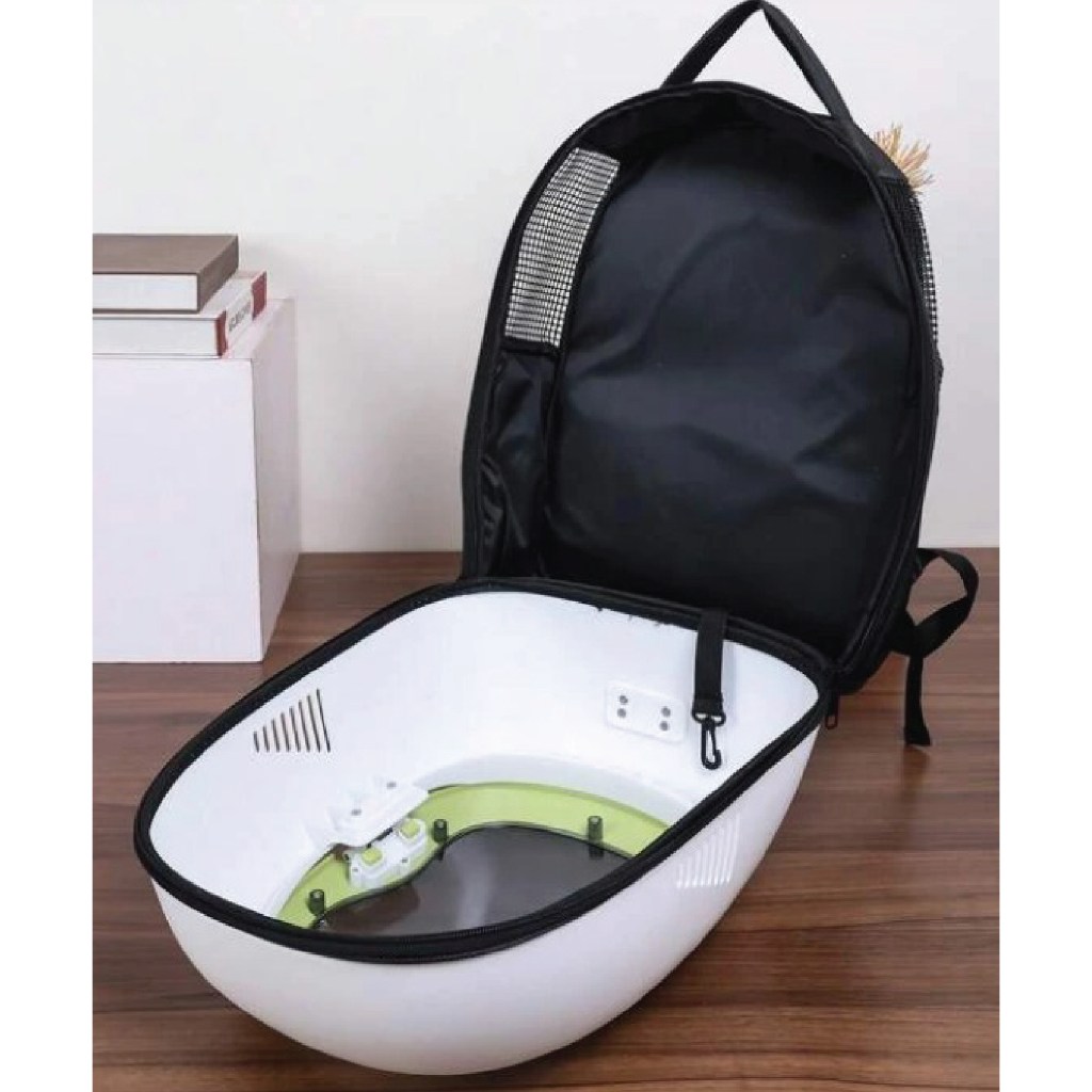 PET-iDO Pet Carrier Front Open Cover for Cats and Small Dogs- Lemon Green - Image 5