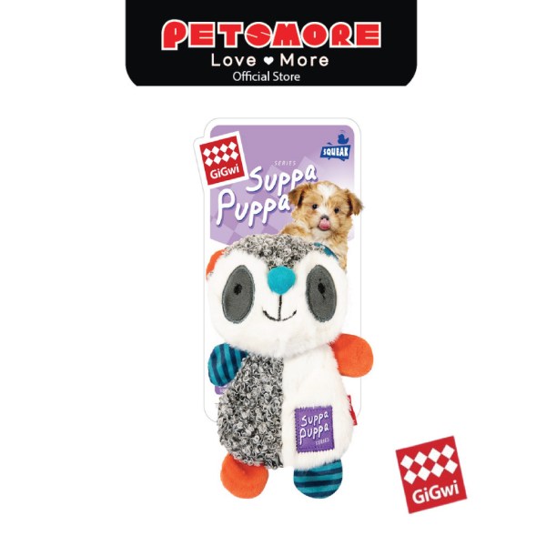 GIGWI Dog Plush Sound Toy - Raccoon