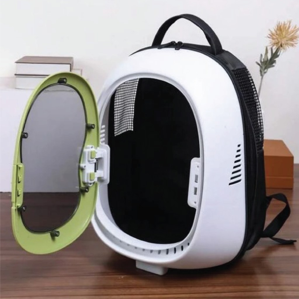 PET-iDO Pet Carrier Front Open Cover for Cats and Small Dogs- Lemon Green - Image 6