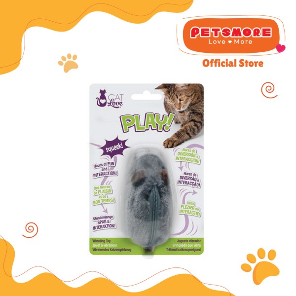 Cat Love Play! Mouse Vibrating Toy for Cat