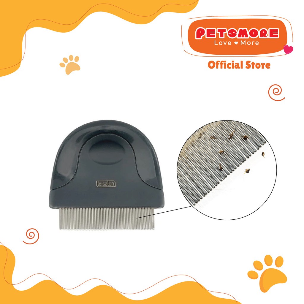 CATIT Le Salon Essentials Flea Comb Grooming Brush for Cats (Small) Sikat Kutu Kucing - Image 2