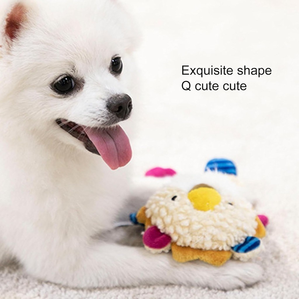 GIGWI Dog Plush Sound Toy - Lion - Image 4