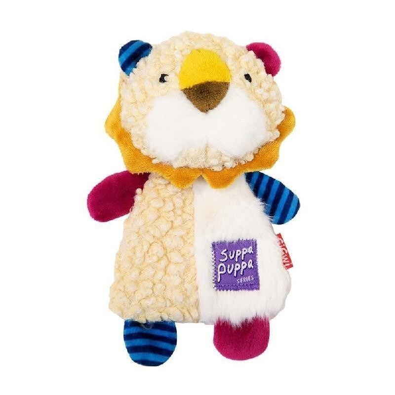 GIGWI Dog Plush Sound Toy - Lion - Image 5
